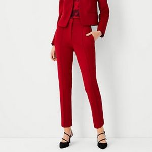 High Rise Ankle Pant in Double Knit